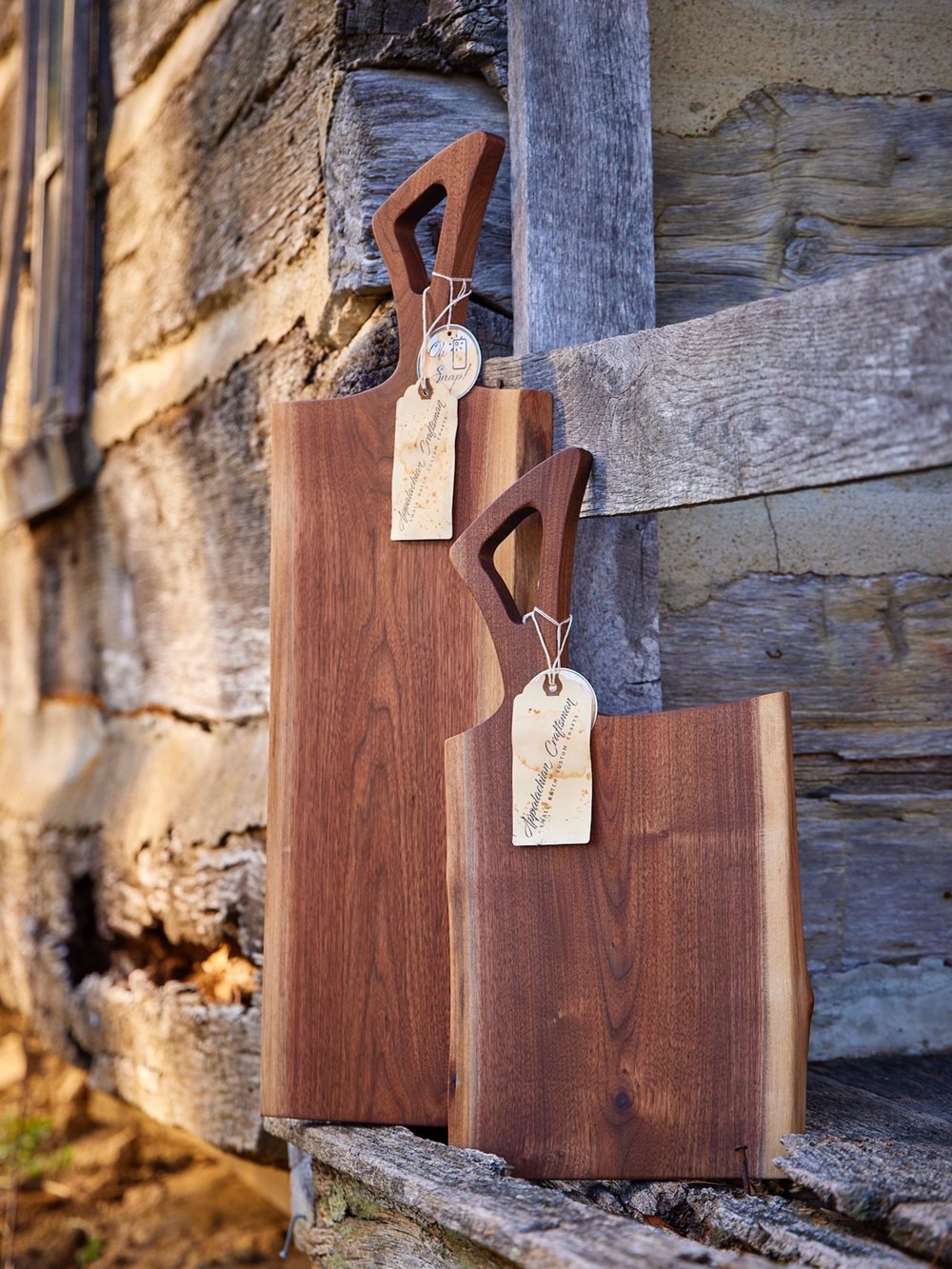 Live Edge Walnut Charcuterie Board - Appalachian Craftsman LLC