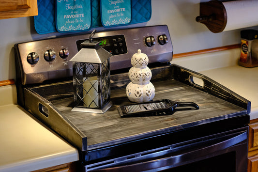 Craftsman Style Stove Cover / Noodle/ Dough Boards (Decorative) - Appalachian Craftsman LLC