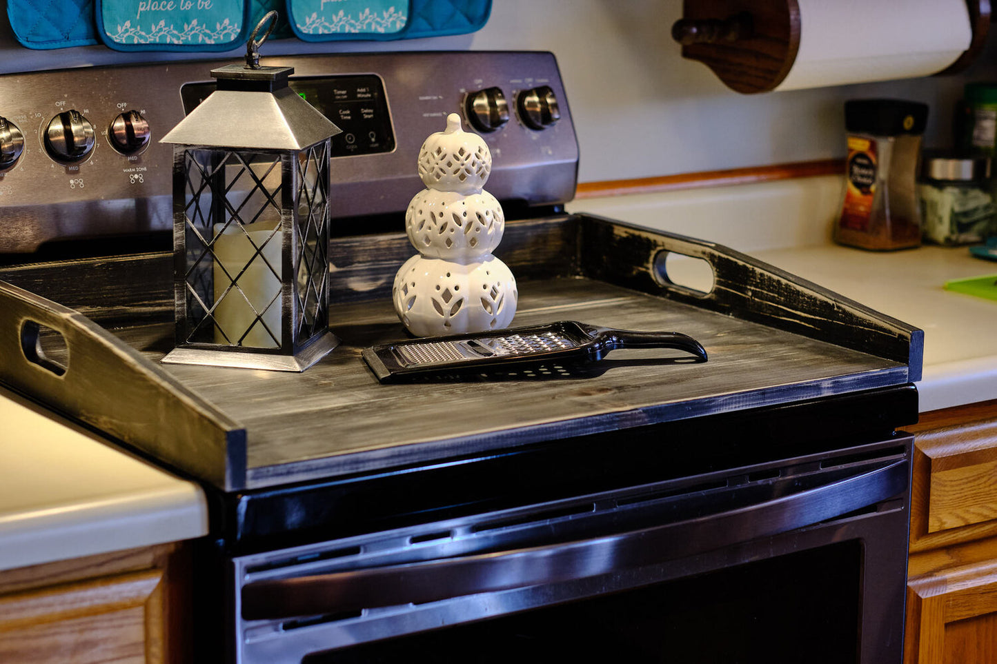 Craftsman Style Stove Cover / Noodle/ Dough Boards (Decorative) - Appalachian Craftsman LLC