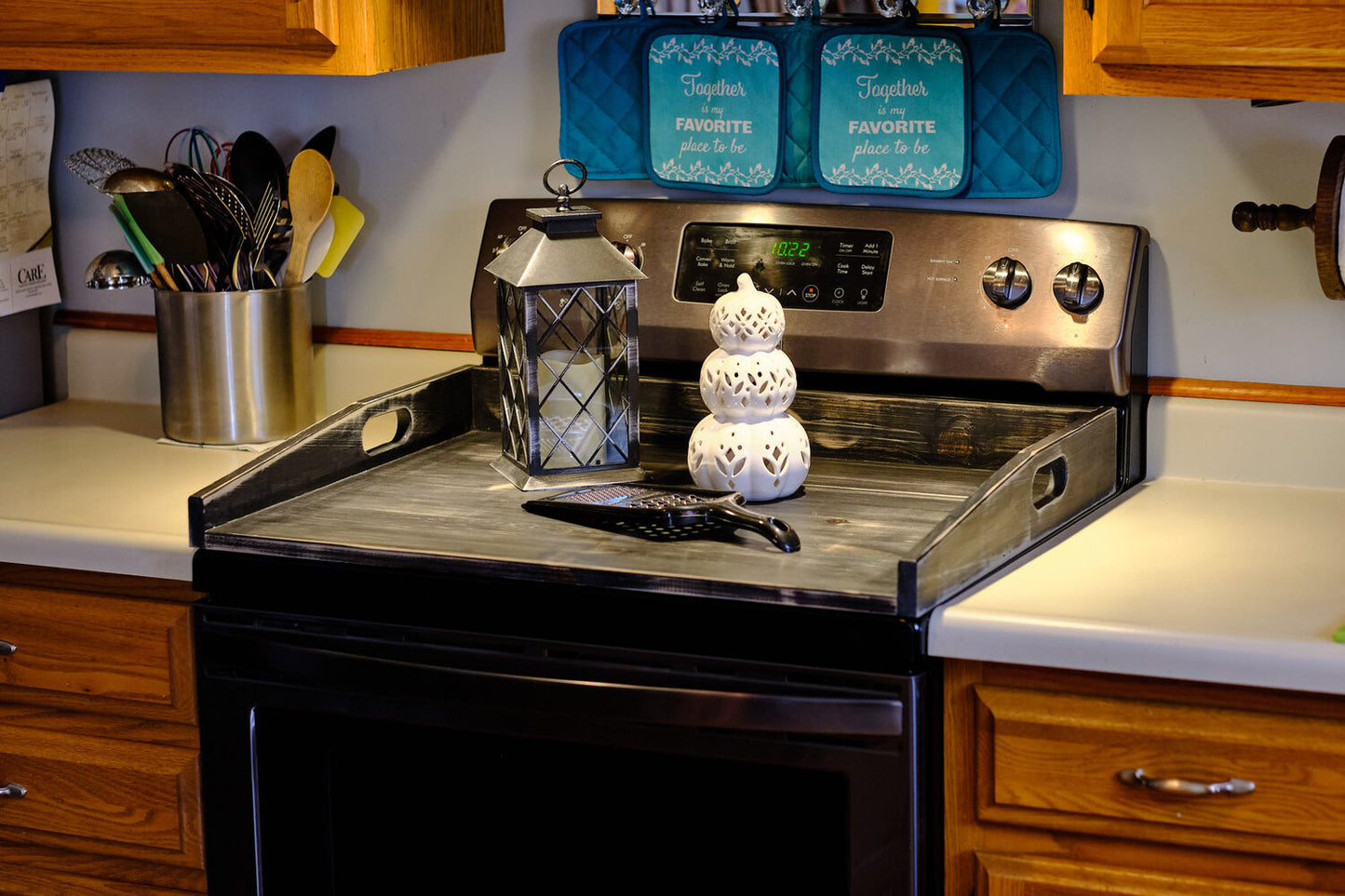 Craftsman Style Stove Cover / Noodle/ Dough Boards (Decorative) - Appalachian Craftsman LLC
