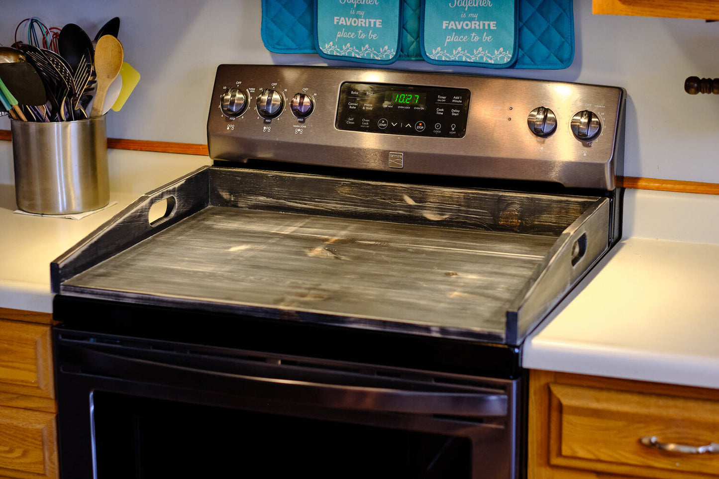 Craftsman Style Stove Cover / Noodle/ Dough Boards (Decorative) - Appalachian Craftsman LLC
