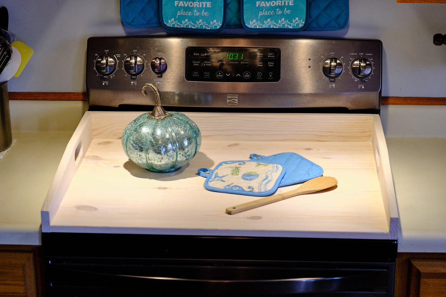 Craftsman Style Stove Cover / Noodle/ Dough Boards (Decorative) - Appalachian Craftsman LLC