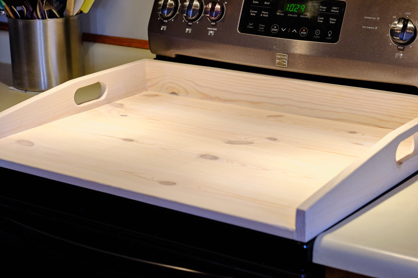 Craftsman Style Stove Cover / Noodle/ Dough Boards (Decorative) - Appalachian Craftsman LLC