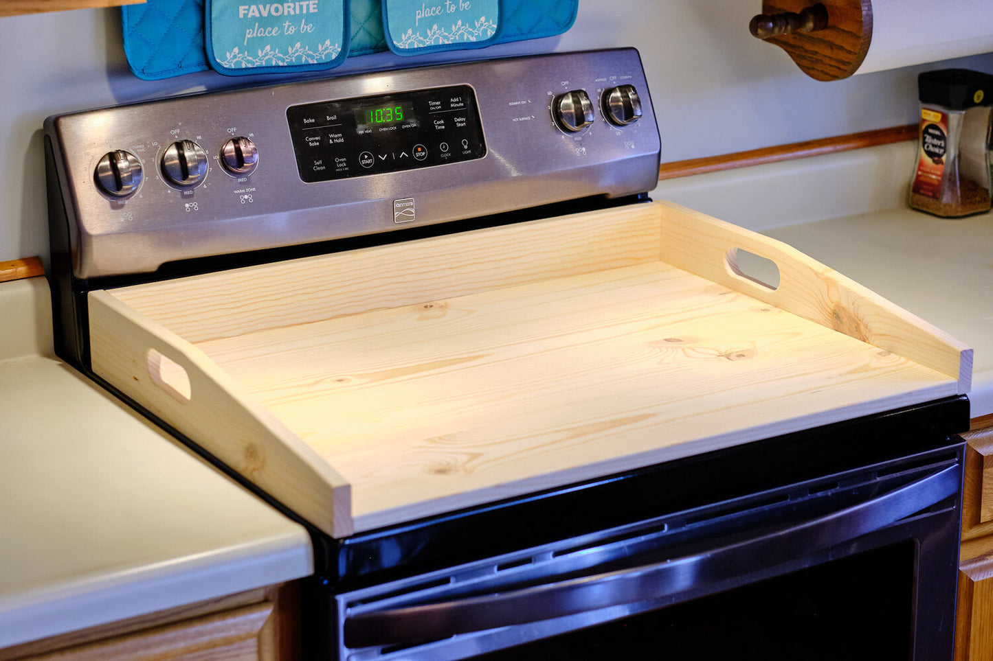 Craftsman Style Stove Cover / Noodle/ Dough Boards (Decorative) - Appalachian Craftsman LLC