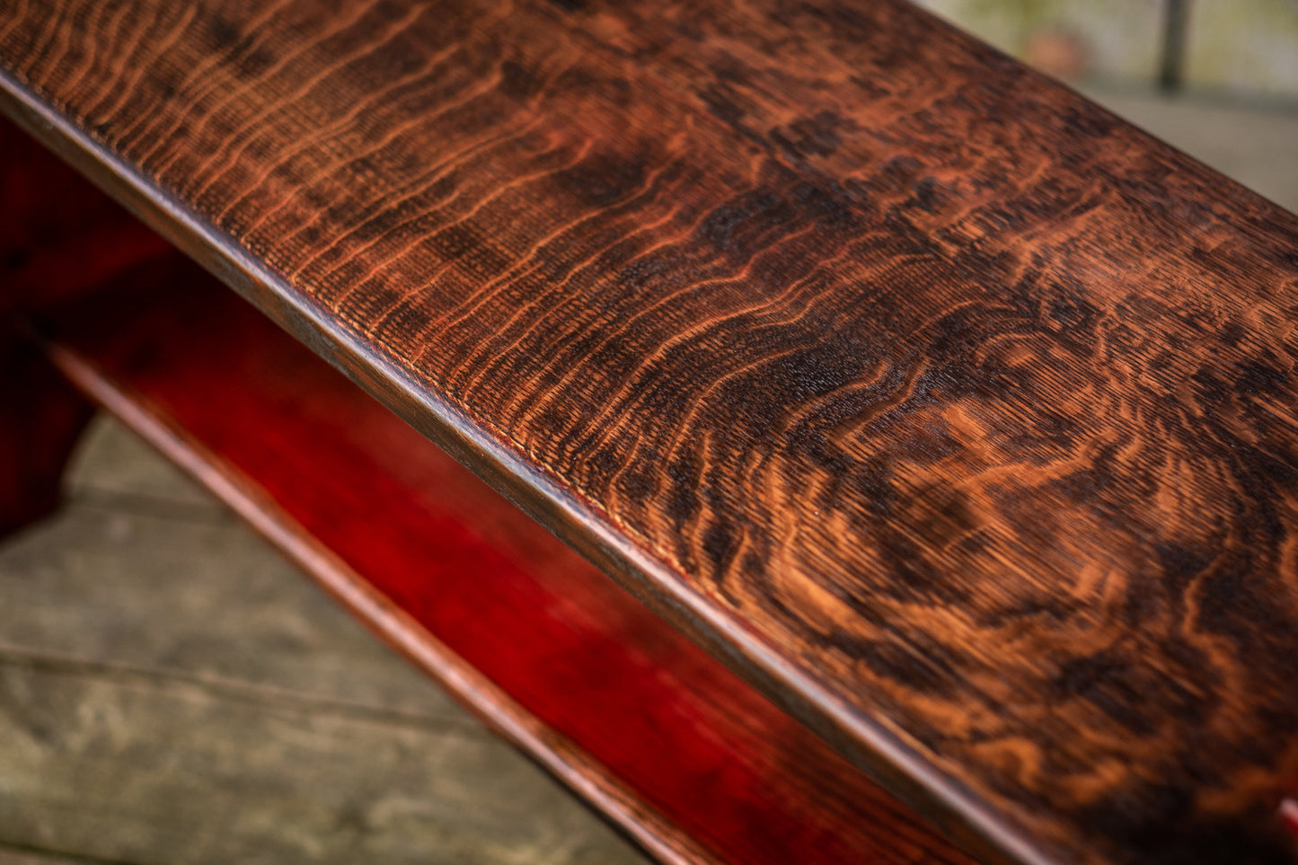 Rustic Farmhouse Bench (Custom Order) - Appalachian Craftsman LLC