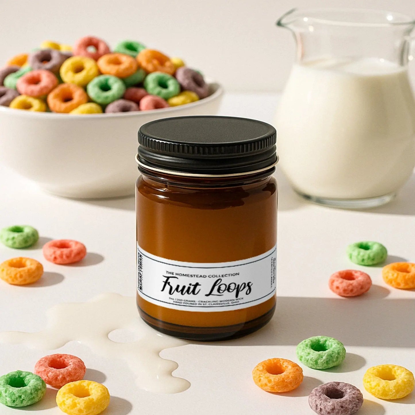 Fruit Loops Candle