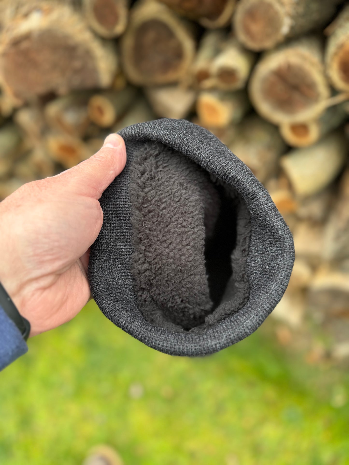 Custom Leather Patch Beanies - Appalachian Craftsman LLC