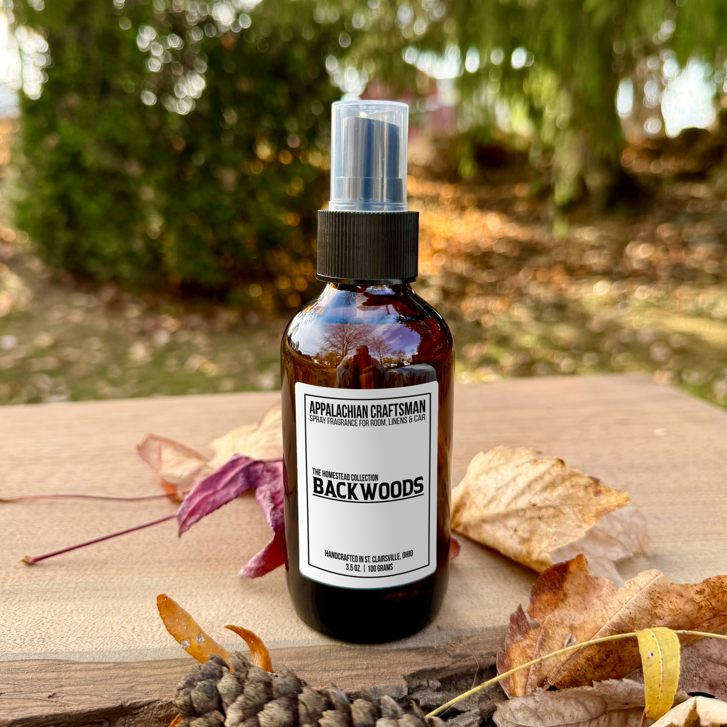 Backwoods Room, Linen & Car Spray - Appalachian Craftsman LLC