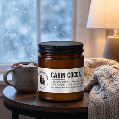 The Homestead Collection - Hand-Poured Wooden Wick Candle | Beeswax & Soy | 19 Fragrances