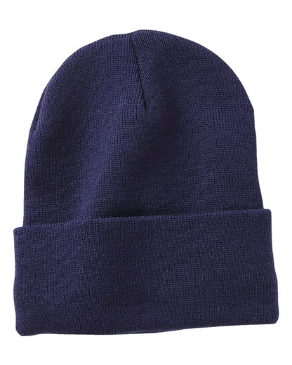 Custom Leather Patch Beanies - Appalachian Craftsman LLC