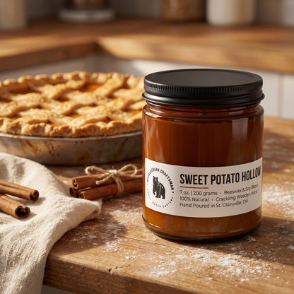 The Homestead Collection - Hand-Poured Wooden Wick Candle | Beeswax & Soy | 19 Fragrances