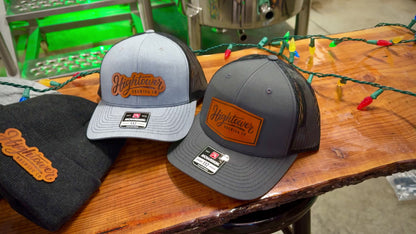 Custom Artwork Leather Patch Hats